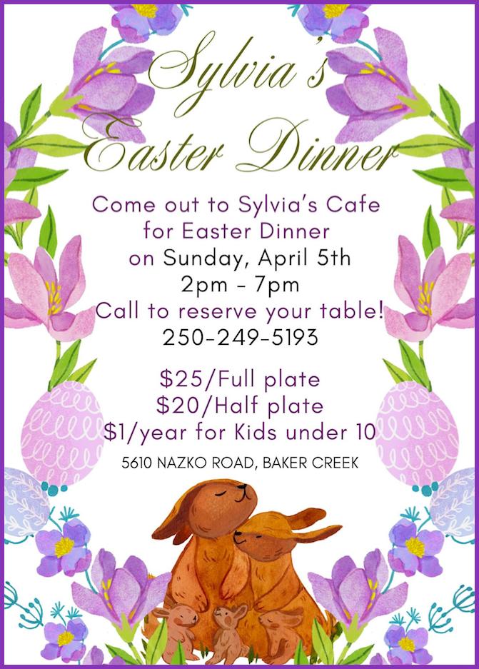 SylviasEaster2026